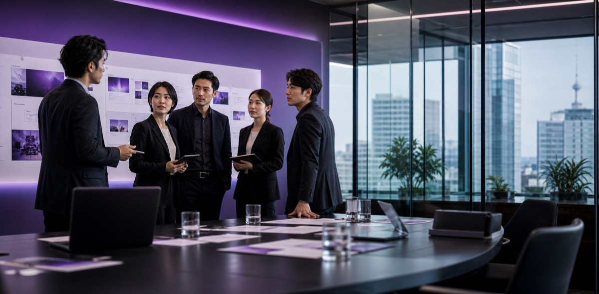 会社とチームのイメージ